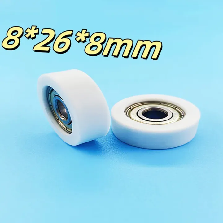%E3%80%90Peace%E3%80%911pcs%208*26*8mm%20%20Covered%20Small%20Wheels,%20608ZZ%20Bearings,%20Flat%20Rollers,%20POM%20%20Covered%20Plastic%20Pulley%20Bearings%20-%20Image%203