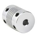 D19XL25 Aluminum Z-Axis Flexible Coupling for 3D Printer Stepper Motor Shaft Couplers 4mm/5mm/6mm/8mm/10mm Sizes Available. 