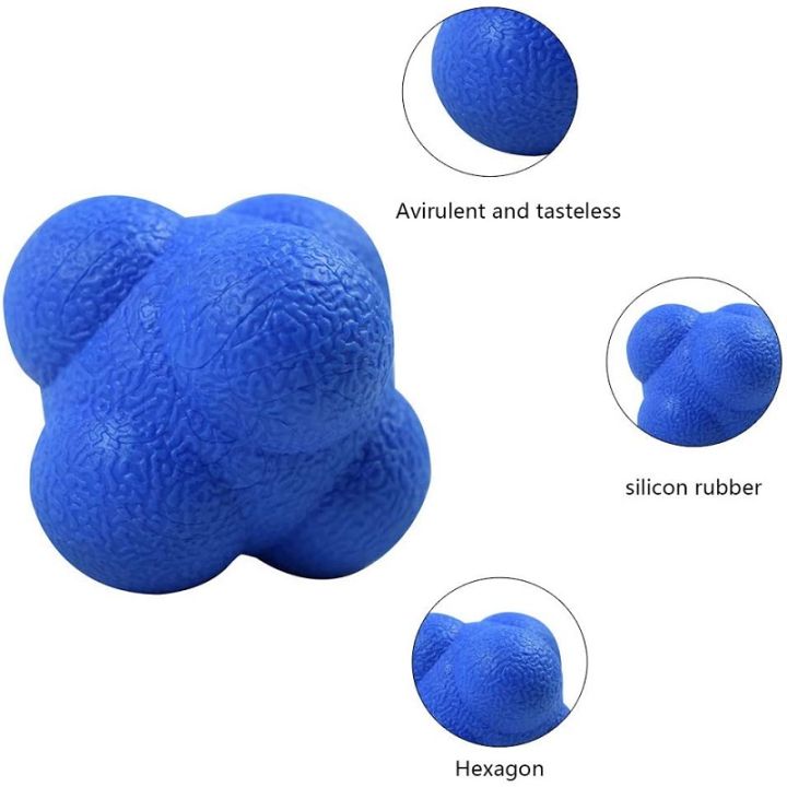 Hexagonal%20Reaction%20Ball%20Silicone%20Agility%20Coordination%20Reflex%20Exercise%20Sports%20Fitness%20Training%20Ball%20Toy%20Outdoor%20Fun%20Toys%20Hobbies%20-%20Image%204