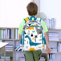 3Pcs Dinosaur Backpack for Boys, 16 Inch Kids School Preschool Bookbags, Cool Toddler Kindergarten Backpacks with Lunch Box. 