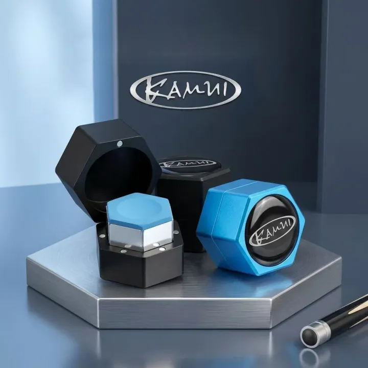 Kamui%20Chalk%20Roku%20Premium%20Chalk%20Billiards%20Chalk%20Light%20Blue%20Billiard%20Pool%20Carom%20Cue%20Stick%20Tip%20Chalks%20Billiard%20Accessories%20-%20Image%202