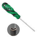 LAOA 1pc Hex head Screwdriver S2 Precision Hexagon Screwdriver Magnetic Hex Screwdriver 1.5MM/2.0MM/2.5MM/3MM/4MM/5MM/6MM. 