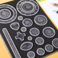 11/22pcs Spirograph Drawing Toys Set Interlocking Gears Wheels Geometric Ruler Drawing Accessories Creative Educational Kids Toy. 