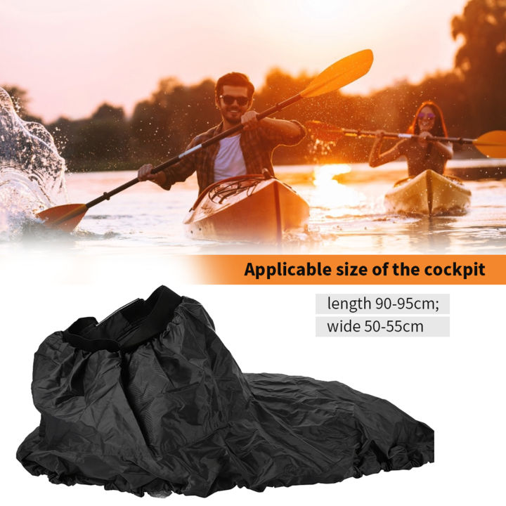 Adjustable Nylon Kayak Spray Skirt Waterproof Cover Water Sports Accessory Adjustable Kayak Spray Skirt Nylon Kayak Spray Skirt