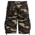 Mens Camo Shorts Men Overalls Loose Casual Outdoor Sports Half Pants Side Pocket Cotton Comfortable Shorts.