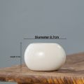 1PC Small Round Ball Flower Pot Small Fresh Ceramic Succulent Flower Pot Creative Simple Gardening Supplies Home Decoration. 