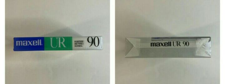 Maxell%20UR%2090%20Audio%20Cassette%20Tape%20Tinted%20Oval%20Window%20Shell%20135m/440ft%20Sealed%20New%20-%20Image%203