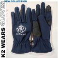 K2WEARS Premium Wind-Stopper Gloves Water resistant Gloves. 