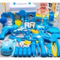 Kids Doctor Playset Boys and Girls Simulated Nurse Stethoscope Injection Home Medical Toolbox. 