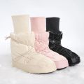 New Women Ballet Boots Warm Dance Boots Girls Autumn Winter Ballet Soft Soled Cotton Antiskid Ballerina Boots Training Shoes.