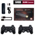 X2 Plus 128G 40000 Game GD10 Pro 4K Game Stick 3D HD Retro Video Game Console Wireless Controller TV 50 Emulator For PS1/N64/DC. 