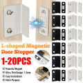 Wholesale Magnetic Door Catch Ultra-Thin Cabinet Catches Door Closed Magnets Sheet Adhesive Closet Drawer Window Magnet Latches. 