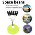 Resistance Space Beans 60pcs 10 Group Stopper Not To Hurt The Line Vertical Beans Carp Fishing Tackle Accessories. 