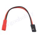 10Pack 10CM 20AWG JST Female Plug to JR Male Servo Receiver Connector Adapter Cable for Lipo RC Car Led Lights Cooling Fans.