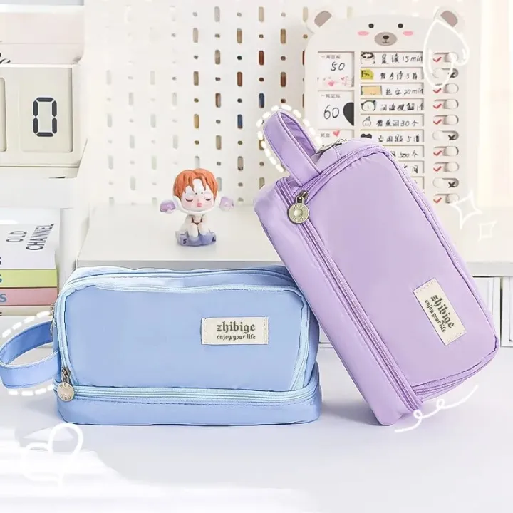 Pencil%20Bag%20for%20School%20Students%20with%20Large%20Capacity%20Multi-functional%20Pen%20Case%20Macaron%20Color%20Matching%20Cute%20Pencil%20Case%20-%20Image%203