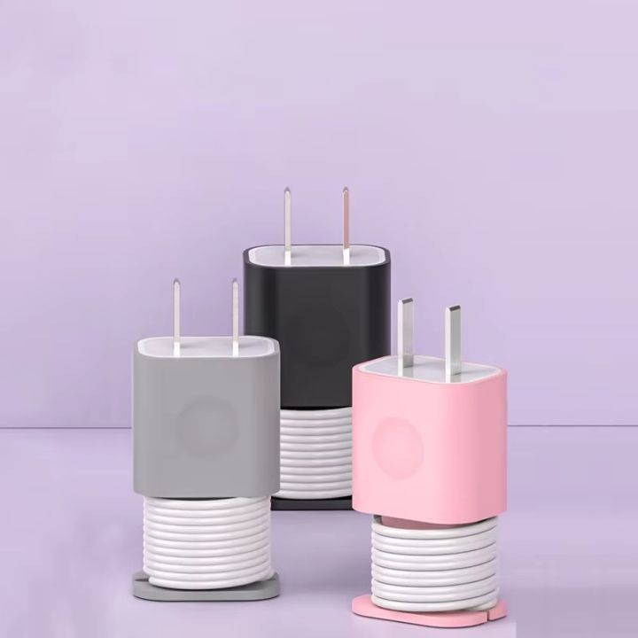Tangle-Free%20Charging:%202-in-1%20Silicone%20Protector%20&%20Organizer%20for%20iPhone%2011/12%20Chargers%20(Gray)%20-%20Image%202