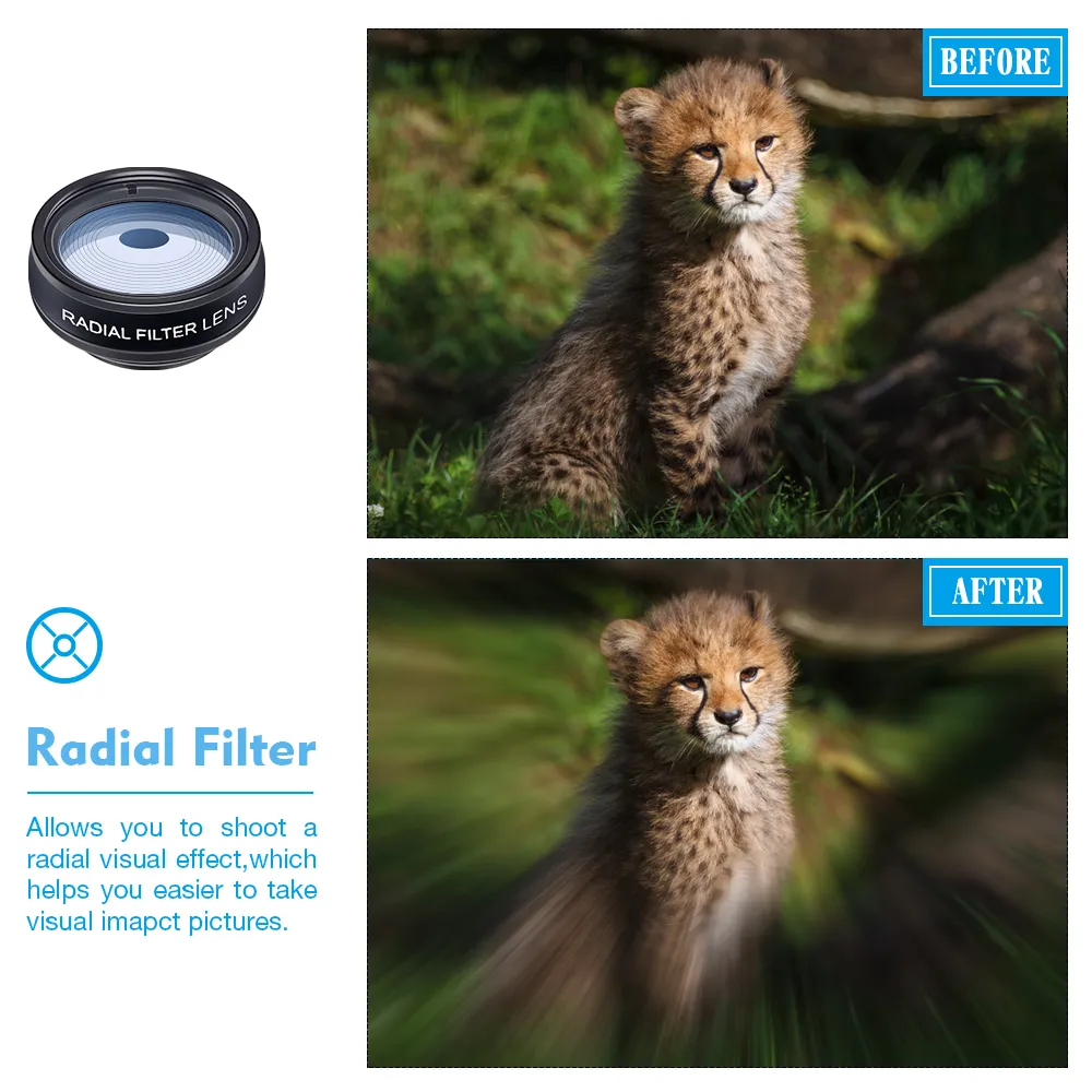 Apexel 22X 10 in 1 Phone Lens Kit