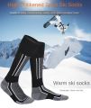 Ski Socks Winter Thermal Breathable Professional Climbing Socks Sports Unisex Hiking Stockings Moisture Wicking Cushioned Socks.