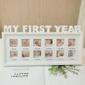 12 Month Kids Growth Picture Frame Pvc My First Year Photo Frame Souvenirs New Born Baby Girl Boy Commemorative Book Home Decor. 