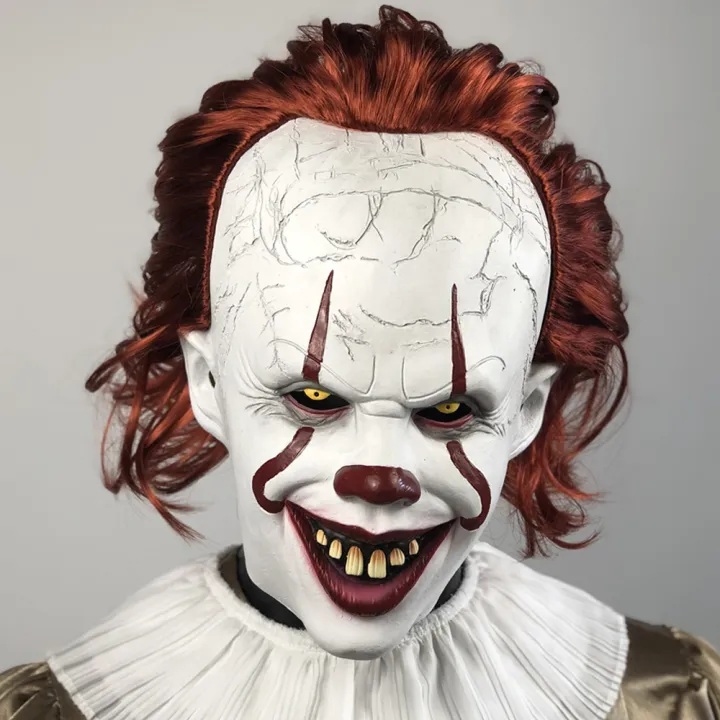 Creepy%20Pennywise%20Joker%20Mask%20Cosplay%20Horror%20Evil%20Demon%20Clown%20Killers%20Latex%20Helmet%20Halloween%20Carnival%20Party%20Costume%20Props%20s%20-%20Image%202