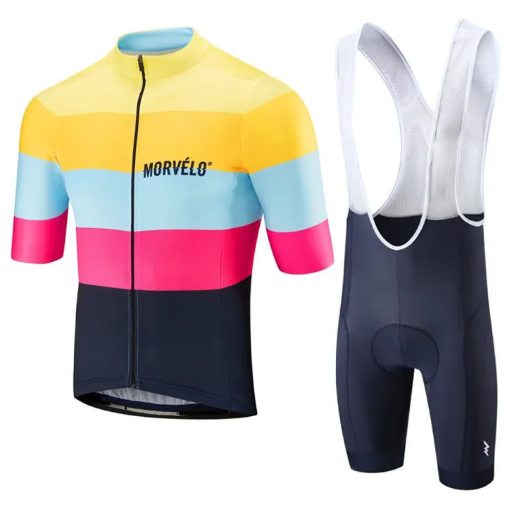 Cycling%20Uniform%20MORVELO%20For%20Men's%20Summer%20Clothes%20Bicycle%20Clothing%20Sports%20Jersey%20Set%202024%20Road%20Bike%20Blouse%20Cyclist%20Outfit%20-%20Image%202