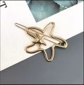 New Fashion Metal Hair Clip Elegant Star Round Barrette for Girls Butterflies SweetHairpins Barrettes Hair Accessories. 