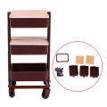 1Pc 1/12 Dollhouse Display Shelf Bread Rack Flower Stand Model Dollhouse Mini Furniture Decoration Dolls House Accessories.
