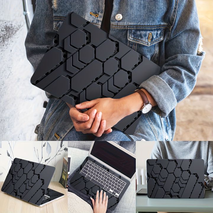 2-Piece%20Metallic%20Pattern%20Laptop%20Art%20Decal%20Case,%20Laptop%20Skin%20Sticker%20for%20Universal%20Netbook%20Skin,%20Waterproof%20and%20Scratch%20Resistant%20-%20Image%202