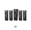 BOYA BY-W4 Ultra-Compact Four-Channel 2.4GHz Wireless Microphone System. 