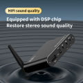 VAORLO 2 IN 1 Bluetooth 5.4 Audio Transmitter Receiver 3.5MM AUX RCA USB U-Disk HIFI Stereo Music Wireless Adapter DSP Decoding. 
