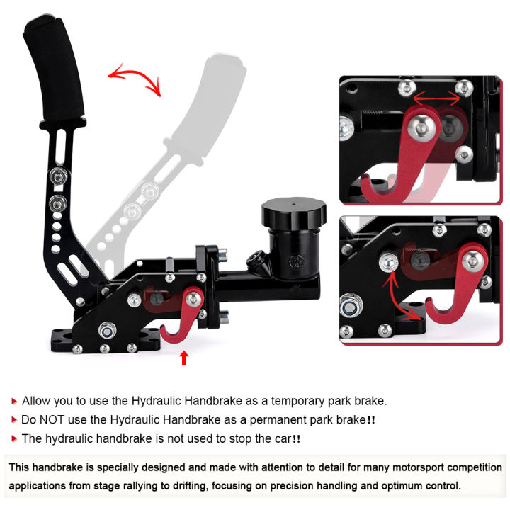 LZONE%20Racing%20Hydraulic%20Drift%20Handbrake%20Gear%20Lever%20With%20Oil%20Tank%20Hydro%20E-Brake%20Rally%200.75Bar%203/8-24%20Parking%20Adjustable%20Brake%20-%20Image%204
