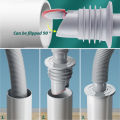 Silicone Bathroom Sewer Seal Ring Kitchen Sink Sewer Pipe Plug Washing Machine Anti-odor Leakage Floor Drain Connector Stopper. 