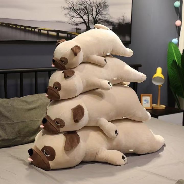 The Latest Prone Bago Dog Pillow Kawaii Stuffed Plush Toy Figurine Doll Cartoon Anime Cute Children's Birthday  Fun Doll