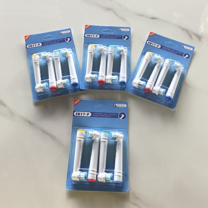 20/16/4pcs Set EB17-P Electric Toothbrush Head Replacement For Oral B PRO Series Tooth Brush Except Sonic and Pulsonic Models