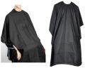 Black Hair Cutting Apron 1 Pcs Hairdressing Gown Cape Hair Cutting Barber Cloth Salon Accessories For Home Barber and Unisex. 