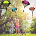 4Pc Hand Throwing Parachute Children Mini Parachute Outdoor Beach Toy Educational Parent Child Entertainment Toys. 