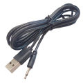 USB To 2.5MM Mono Power Cable AUDIO DC Charging Vibrator Charger Cord For Rechargeable Wand. 