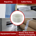 Strong Fiberglass Tape Waterproof Single-Sided Seal Tape High Temperature Resistance Adhesive Battery Insulation Tape Packaging.