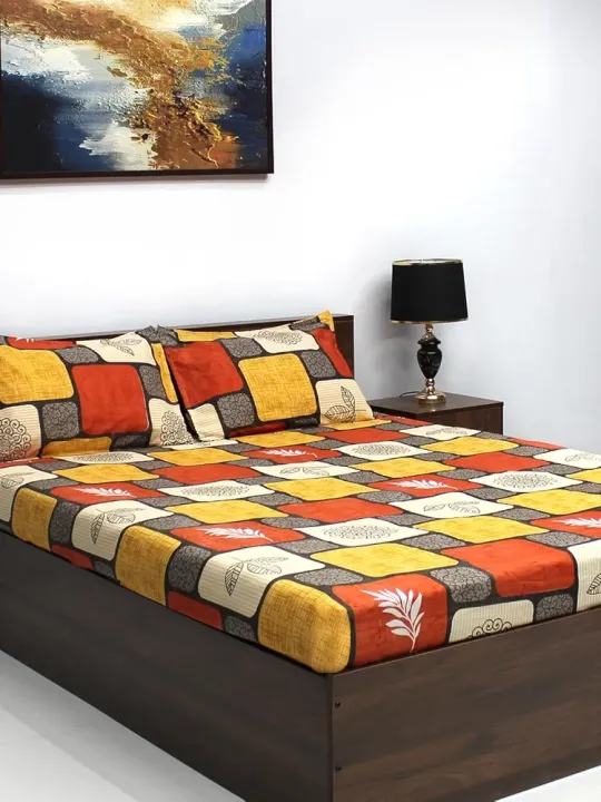 Twill%20Cotton%20Bed%20Sheet%20with%20Two%20Pillow%20Cover%20-%20Image%207