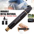 High-Pressure Water Gun Household Car Wash Water Black Car Wash Nozzle Diamond Water Watering Pipe Car Wash Gun. 