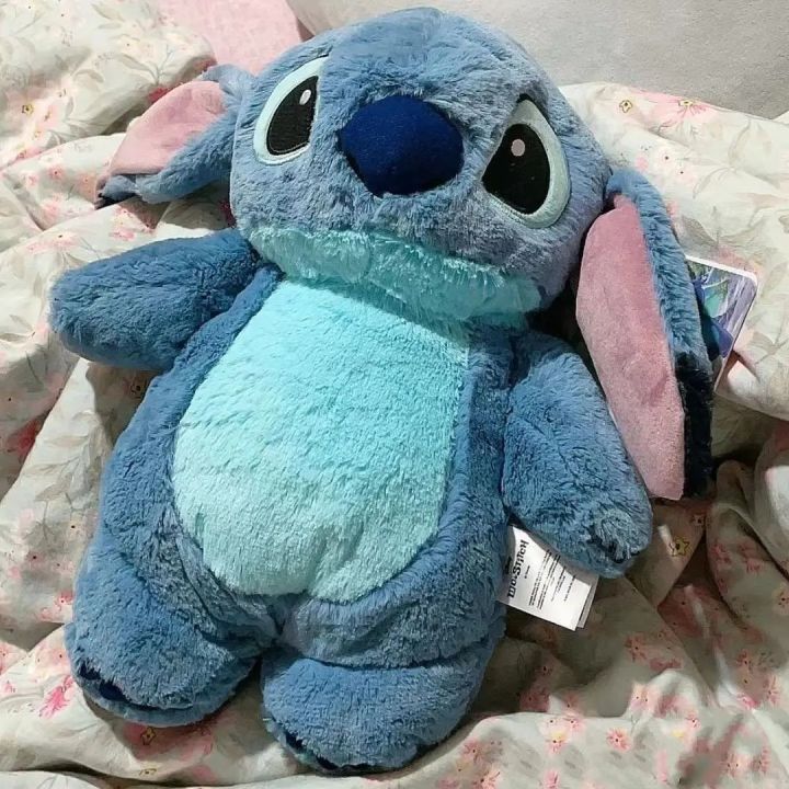 Disney Stitch Angel Lotso Plush Hand Warm Bottle Hot Water Bottles Portable Warm Hand Bag Hand Warmer Holiday Gift For Girlfrien