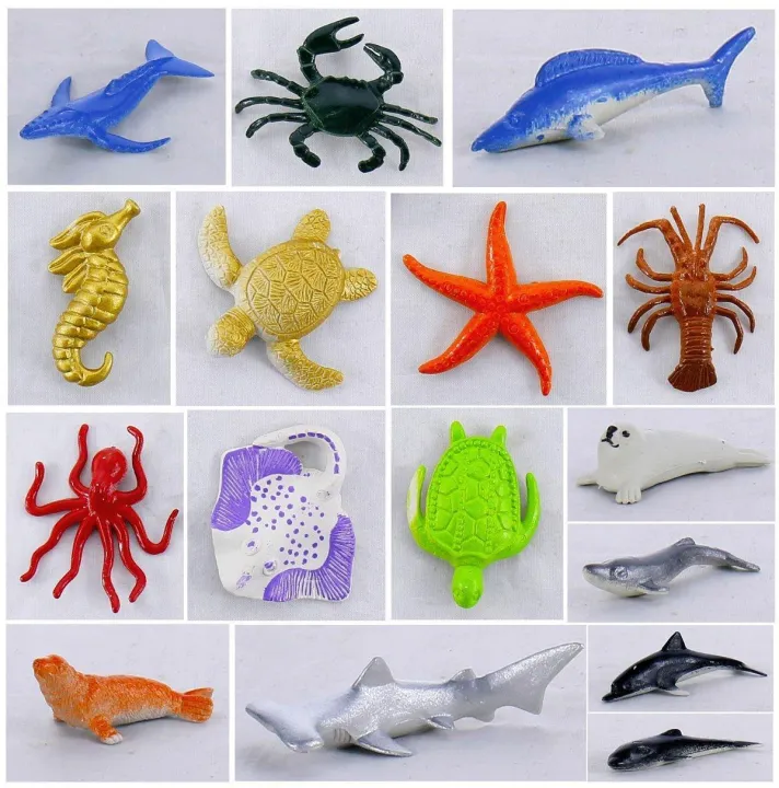 60Pcs%20Mini%20Simulation%20Animal%20Set%20Solid%20Wild%20Animal%20Lion%20Shark%20Ancient%20Dinosaur%20Model%20Toy%20Classic%20Confrontation%20Game%20-%20Image%205