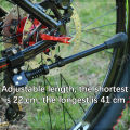 1pc Adjustable Bicycle Kickstand 26-36cm Mountain Bike MTB Aluminum Side Rear Kick Stand Solid and Reliable Accessories. 