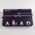 IMPRISONED | Handcuff Bracelet | Bracelet for boys | Cuff bracelet | Mens jewellery bracelets | Chain bracelet for men | Accessories for men | Karra for men | Bracelets for men | Stainless steel bracelet for men | Bracelet for boys | Mens jewellery | AQAD. 