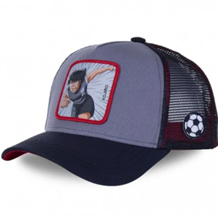 Anime%20Captain%20Tsubasa%20Baseball%20Cap%20Captain%20Cartoon%20Embroidered%20Mesh%20Cap%20Unisex%20Adjustable%20Duckbill%20Cap%20Sun%20Hat%20-%20Image%203