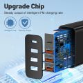 Total 20W Multi Port Wall Charger USB PD Adapter For Xiaomi iPhone 13 12 for Samsung Mobile Phone Plug Charging. 