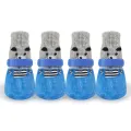 2 Pair Pet Dog Shoes Socks Waterproof Cats Dogs Rubber Socks Non-slip Dog Rain Snow Boots Socks Dogs Knitting Warm Socks. 
