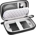 Case Compatible with Samsung T7/ T7 Touch Portable SSD 1TB 2TB 500GB USB 3.2 External Solid State Drive, Travel Carrying Case. 