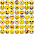 1Pc ShenMo Emoji Magnets, 3D Glass Smiley Fridge Magnets Strong Adhesive for Decorating Fridges, Whiteboards, School Lockers. 