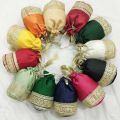 Designer Traditional Potli Bag for Women, Fancy Embroidered Clutch for Bridal, Weddings, and Gifting. 